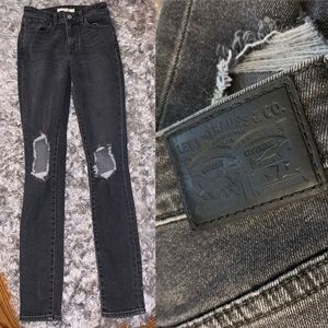 Worn 1x Levi’s High Rise Skinny Jeans